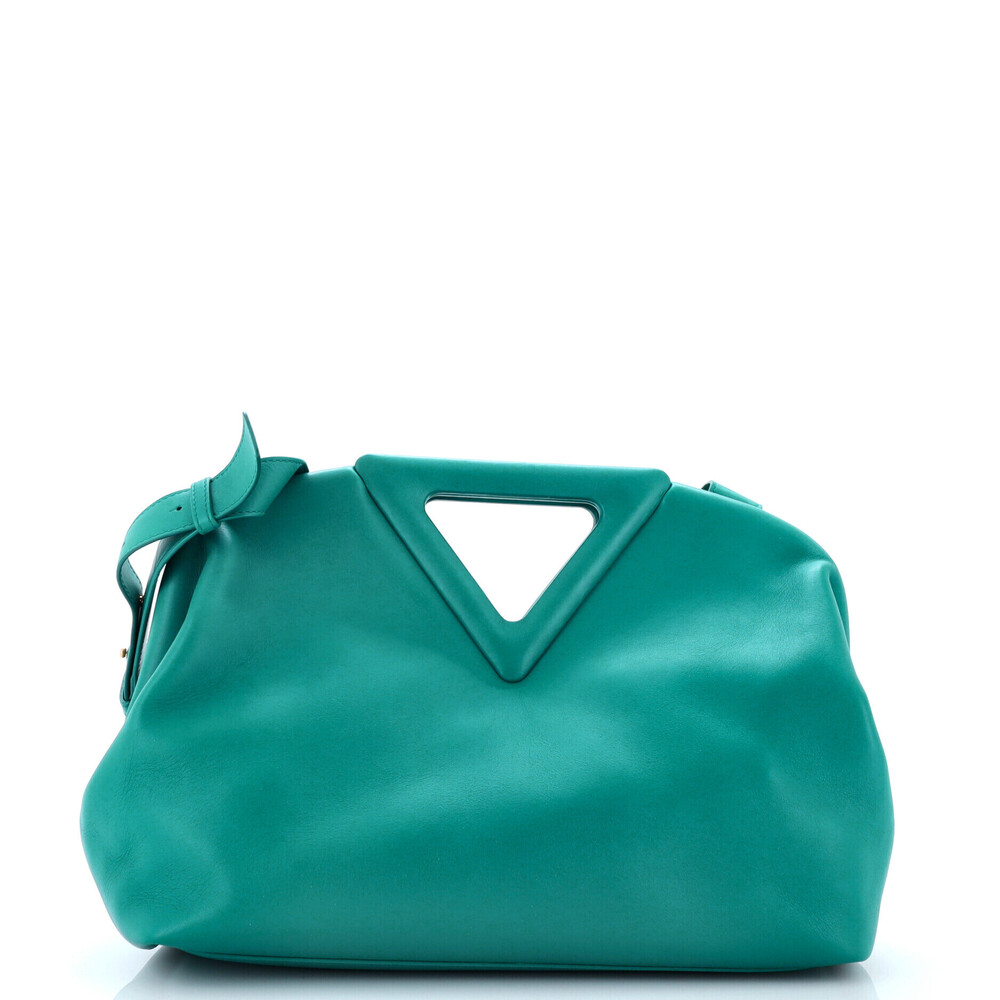 Bottega Veneta Medium Point Shoulder Bag Leather